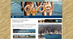 Desktop Screenshot of nudeinspain.com